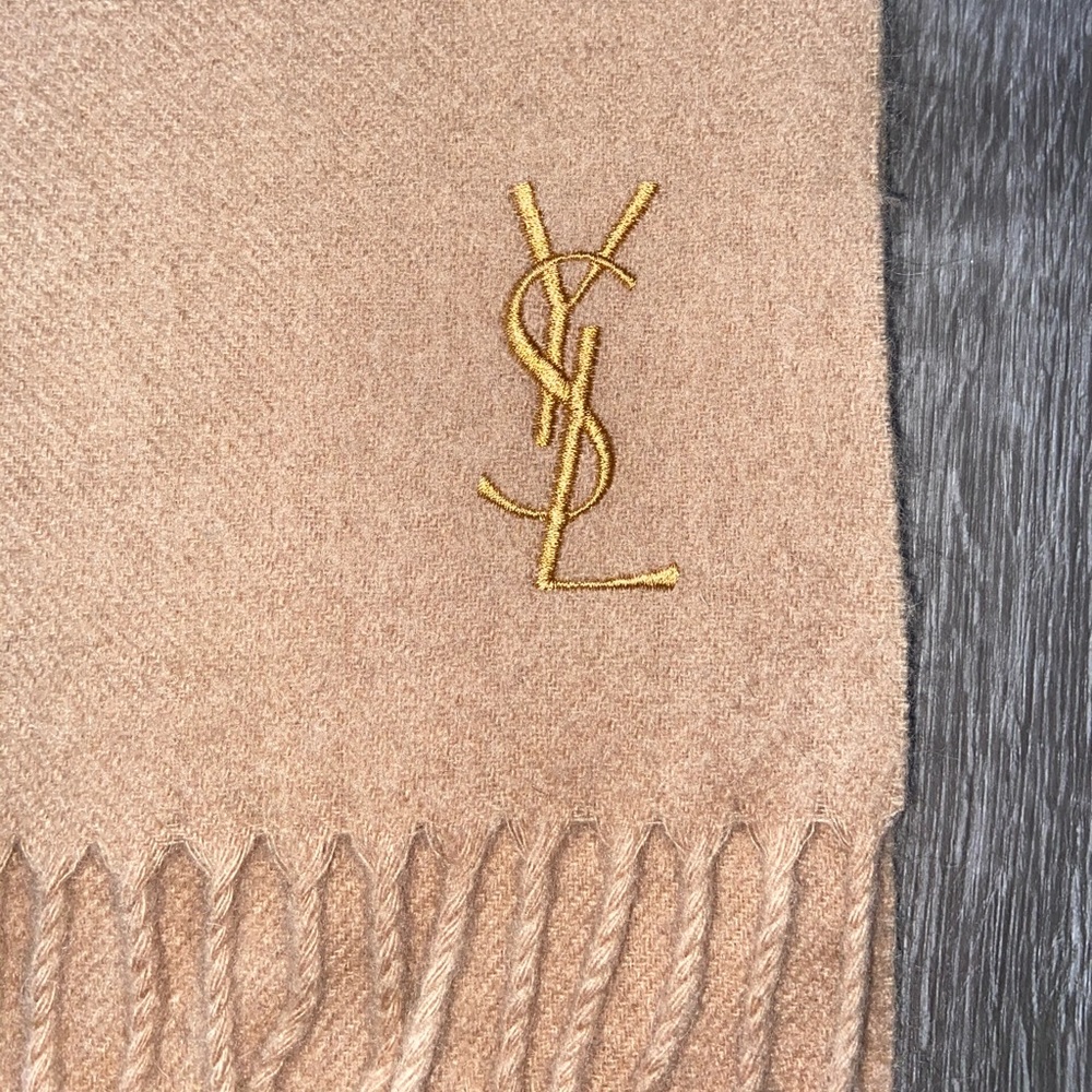 YSL wool scarf